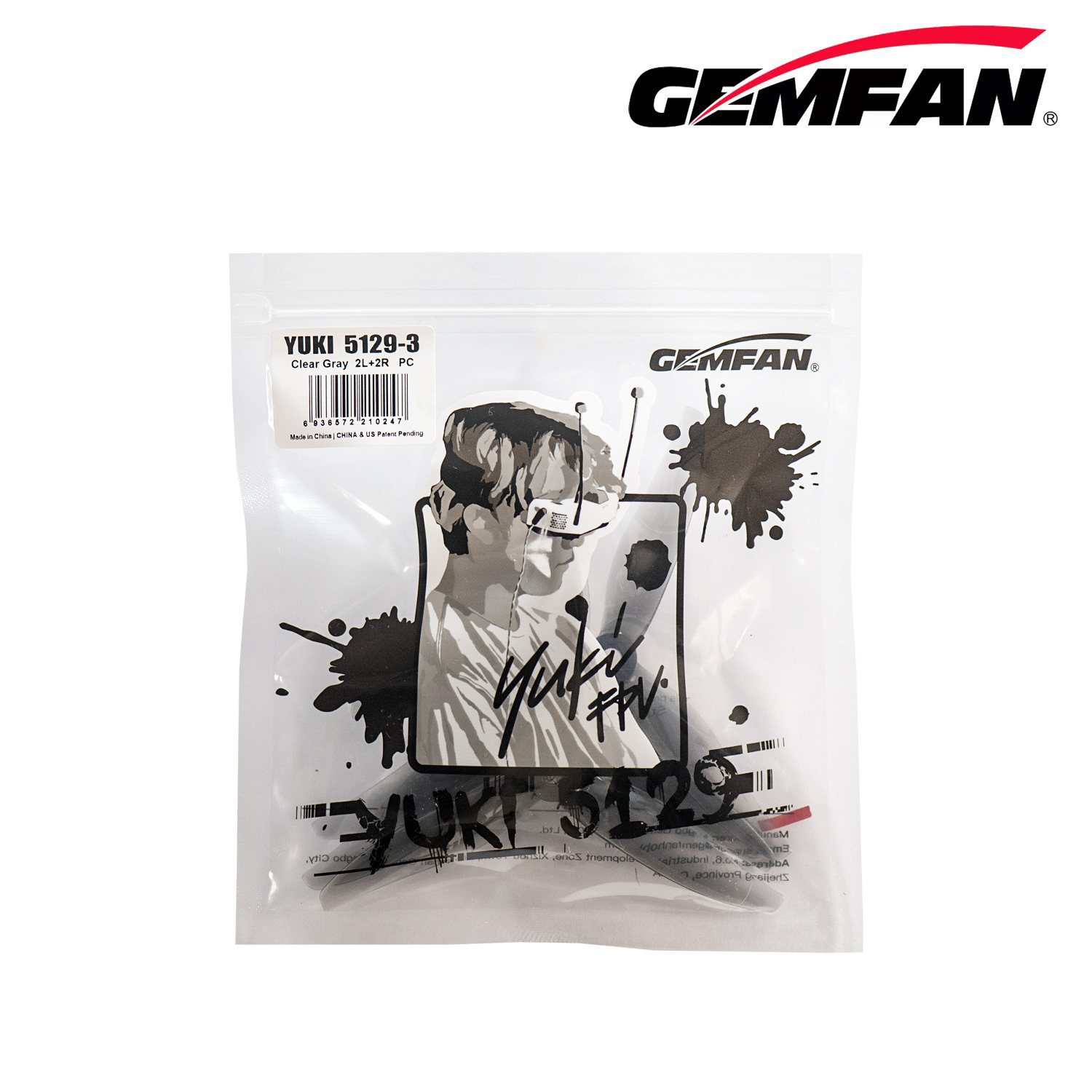 Drone Racing Propeller - Gemfan 5129 5 pollici 3 pale/tri-lama