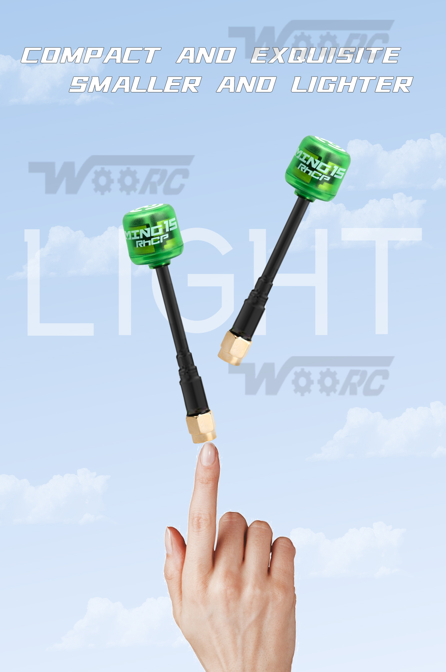 Antenna FPV RHCP Mini Lollipop - Drone Racing Receiver recensione e prezzo